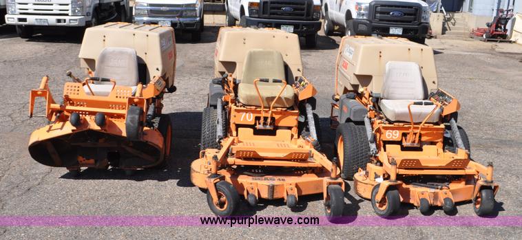 image for item G7013 (3) Scag Cougar ZTR lawn mowers