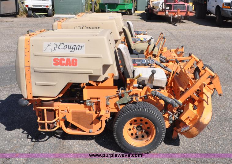 image for item G7013 (3) Scag Cougar ZTR lawn mowers