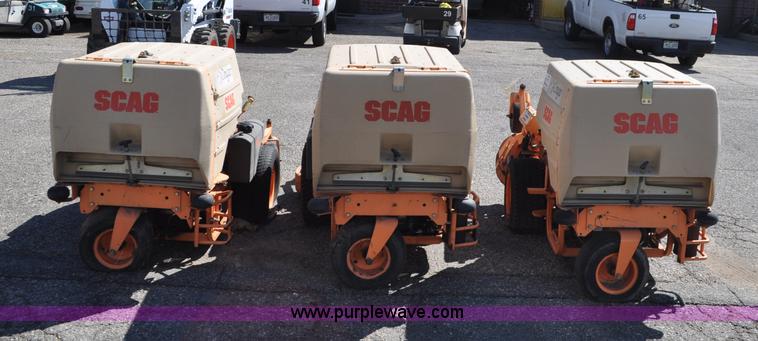 image for item G7013 (3) Scag Cougar ZTR lawn mowers