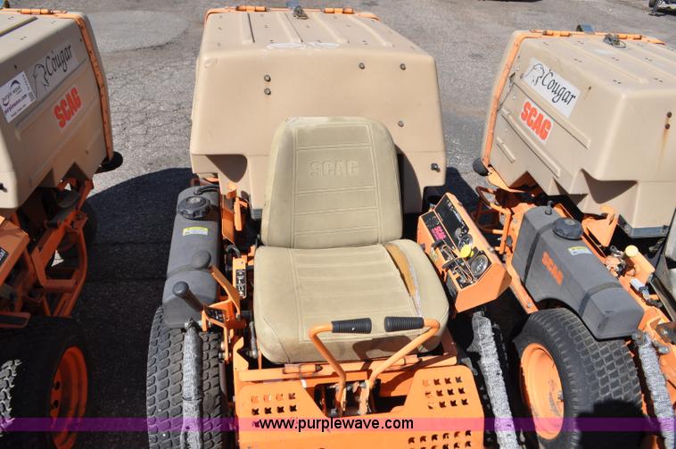 image for item G7013 (3) Scag Cougar ZTR lawn mowers