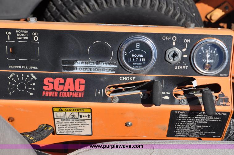 image for item G7013 (3) Scag Cougar ZTR lawn mowers