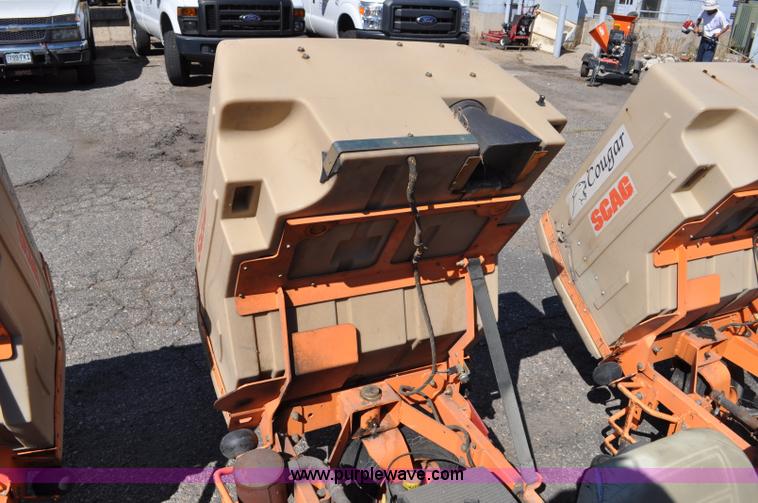 image for item G7013 (3) Scag Cougar ZTR lawn mowers