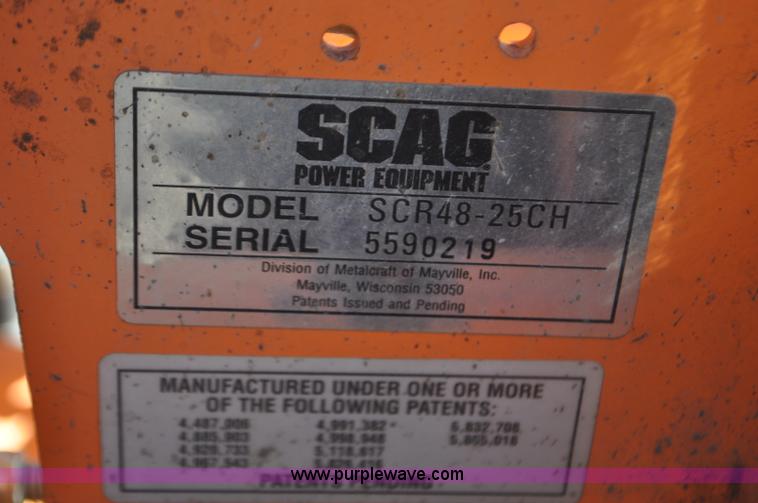 image for item G7013 (3) Scag Cougar ZTR lawn mowers