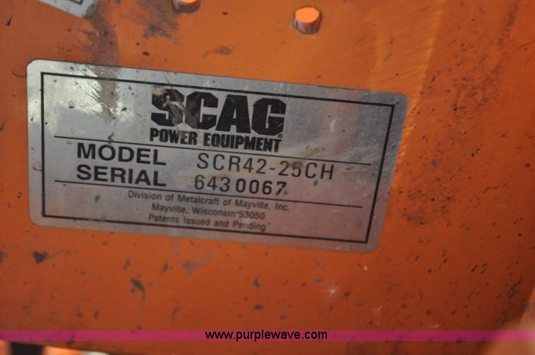 image for item G7013 (3) Scag Cougar ZTR lawn mowers