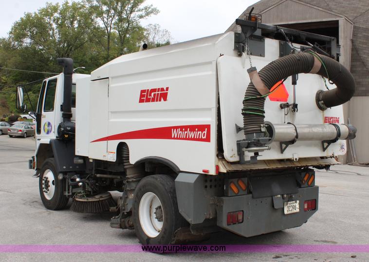 image for item J3711 2006 Sterling truck with Elgin Whirlwind MV vacuum air sweeper