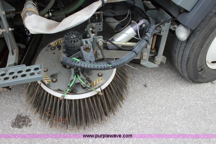 image for item J3711 2006 Sterling truck with Elgin Whirlwind MV vacuum air sweeper