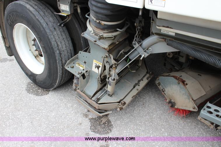 image for item J3711 2006 Sterling truck with Elgin Whirlwind MV vacuum air sweeper