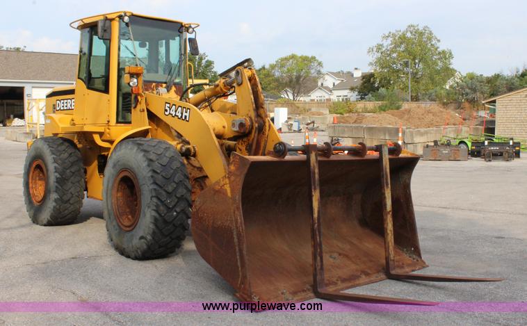 image for item J3715 1999 John Deere 544H wheel loader