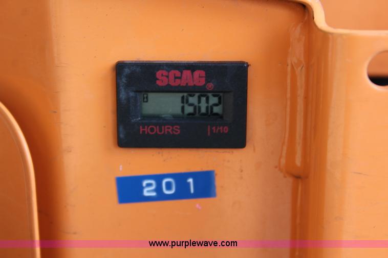 image for item J3719 2010 Scag Turf Tiger ZTR lawn mower