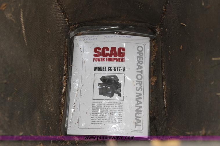 image for item J3719 2010 Scag Turf Tiger ZTR lawn mower