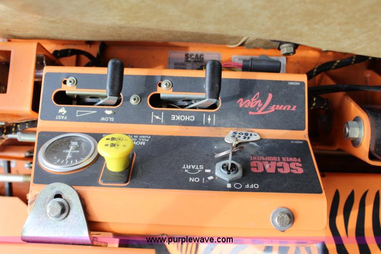 image for item J3720 2008 Scag Turf Tiger ZTR lawn mower