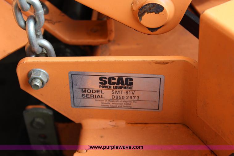 image for item J3720 2008 Scag Turf Tiger ZTR lawn mower