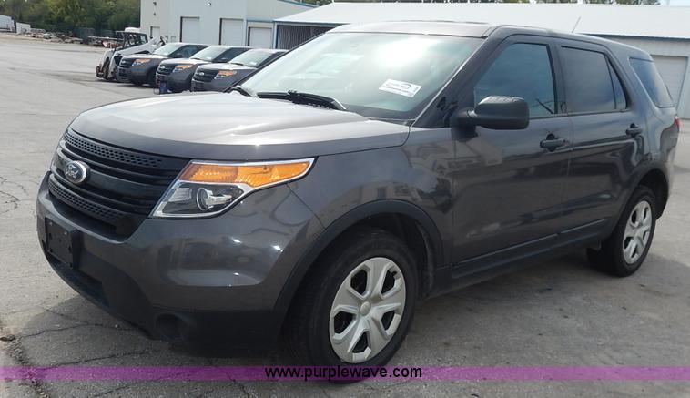 image for item J6387 2013 Ford Explorer Police SUV
