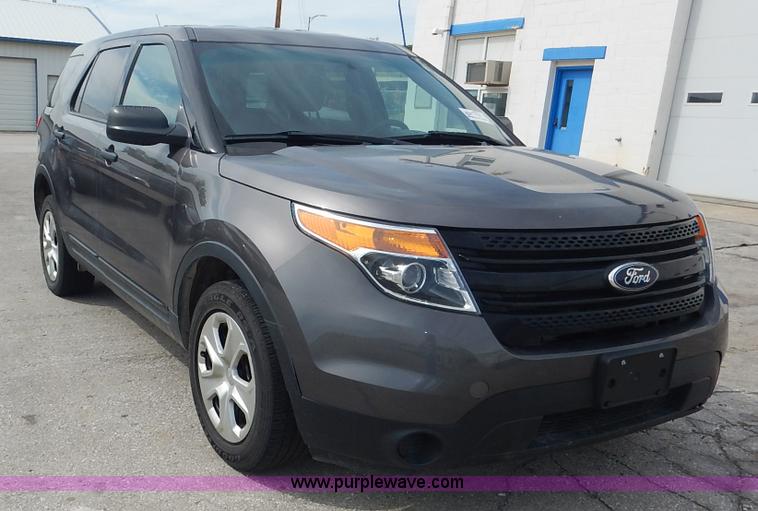 image for item J6387 2013 Ford Explorer Police SUV