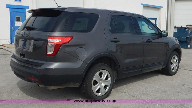 image for item J6387 2013 Ford Explorer Police SUV