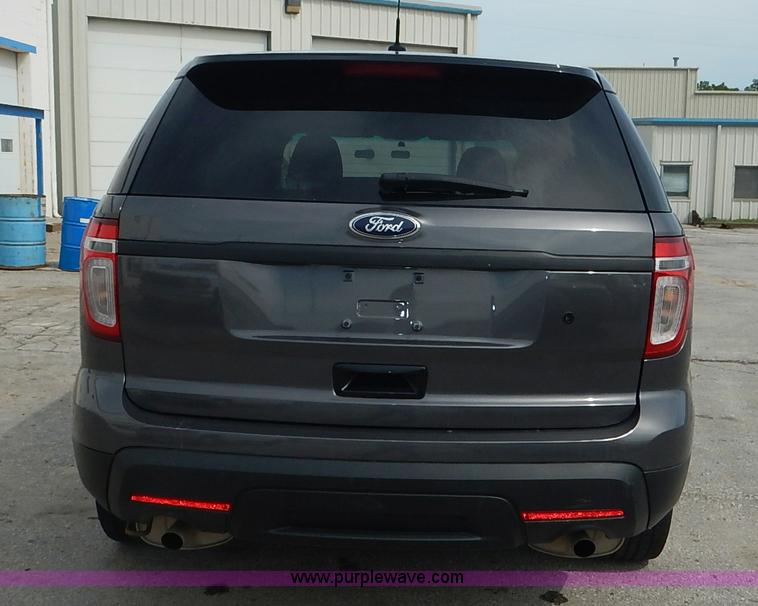 image for item J6387 2013 Ford Explorer Police SUV