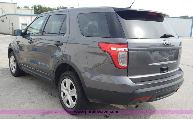 image for item J6387 2013 Ford Explorer Police SUV