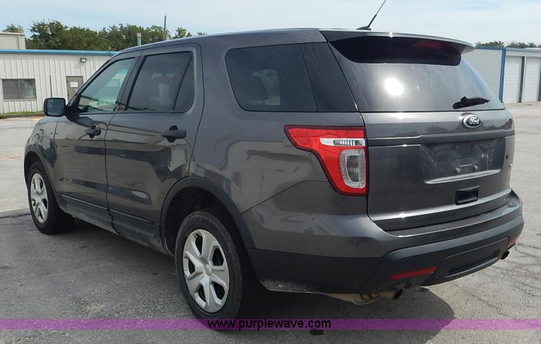 image for item J6388 2013 Ford Explorer Police SUV