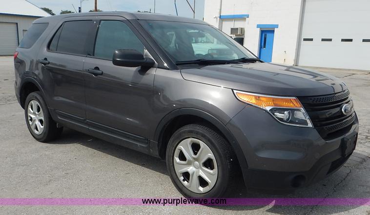 image for item J6389 2013 Ford Explorer Police SUV