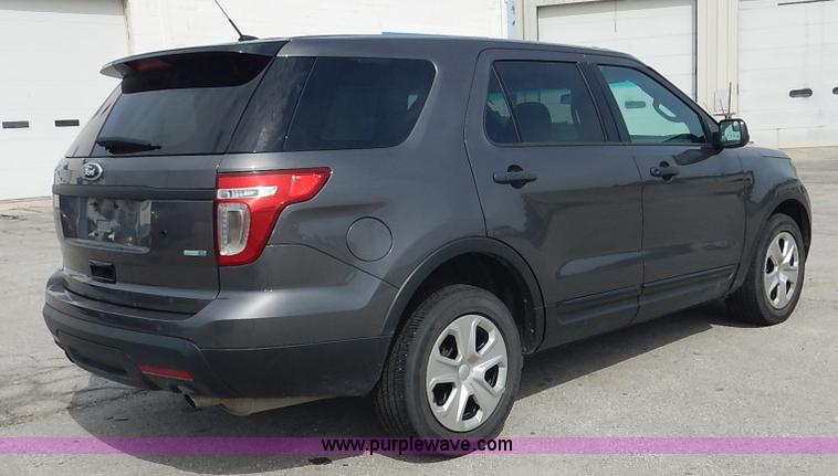 image for item J6389 2013 Ford Explorer Police SUV