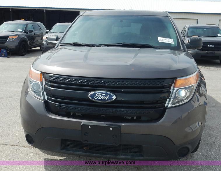 image for item J6390 2013 Ford Explorer Police SUV