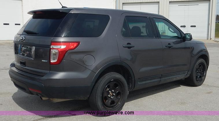 image for item J6390 2013 Ford Explorer Police SUV