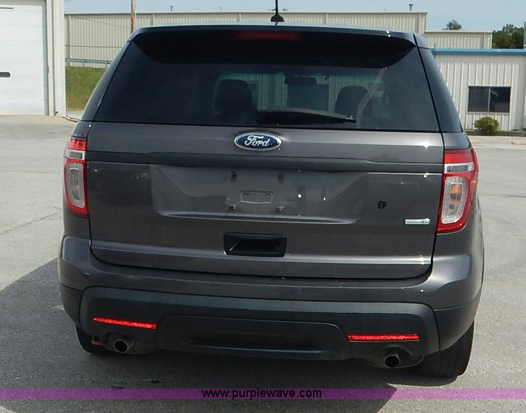 image for item J6391 2013 Ford Explorer Police SUV