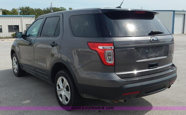 image for item J6391 2013 Ford Explorer Police SUV