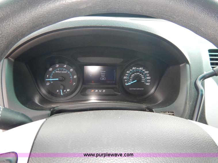 image for item J6391 2013 Ford Explorer Police SUV