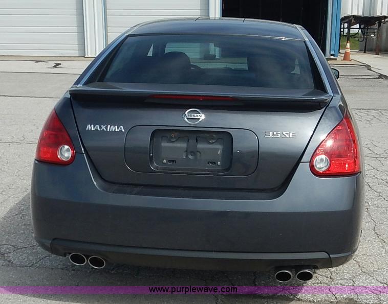 image for item J6398 2007 Nissan Maxima SE