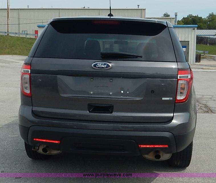 image for item J6401 2013 Ford Explorer Police SUV