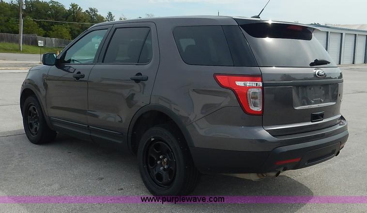 image for item J6401 2013 Ford Explorer Police SUV