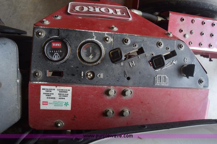 image for item J8038 Toro Greensmaster 3100 Triplex lawn mower