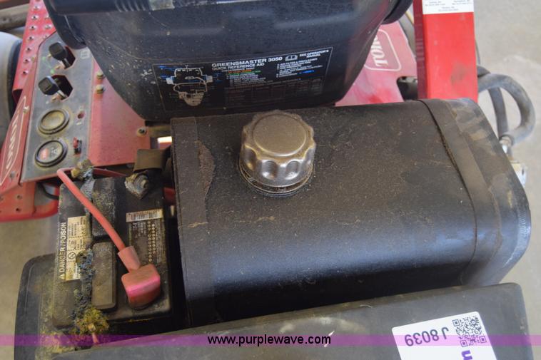 image for item J8039 Toro Greensmaster 3050 Triplex lawn mower