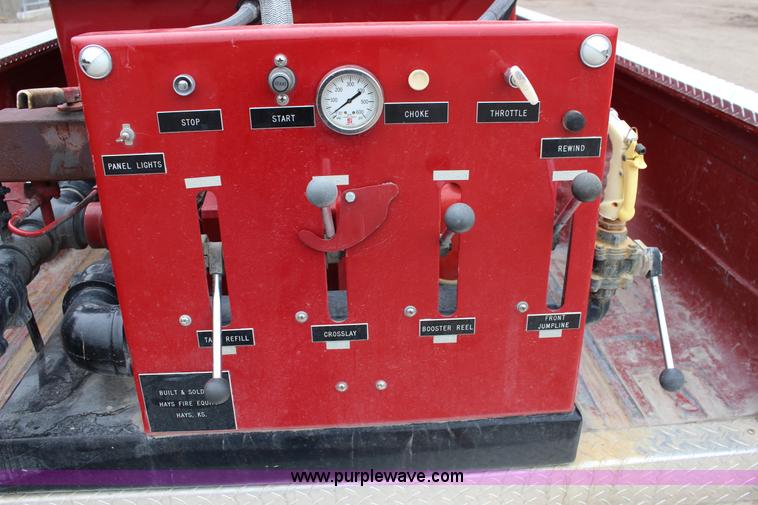 image for item K1194 1986 Ford F250 XLT SuperCab fire truck