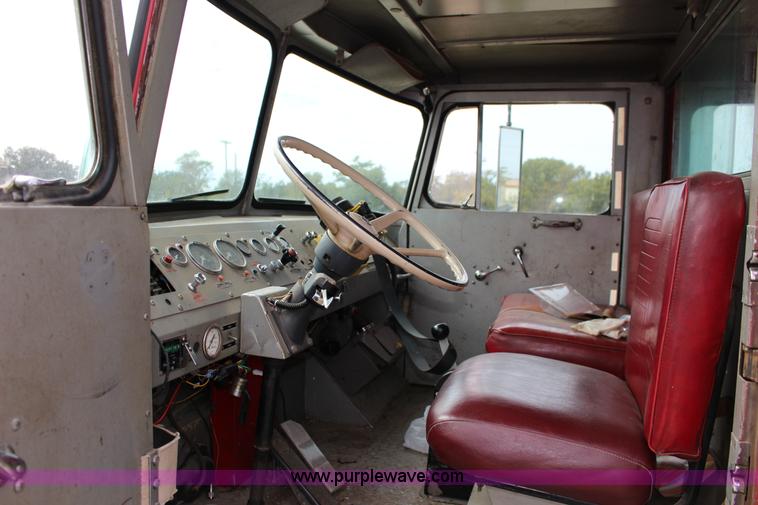 image for item K1196 1970 Howe fire truck