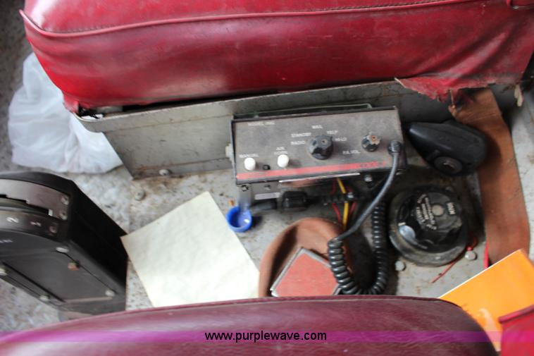 image for item K1196 1970 Howe fire truck