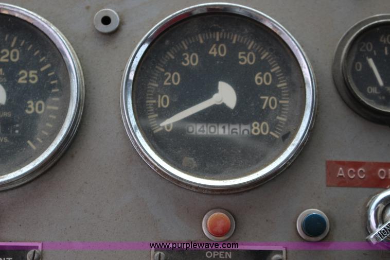 image for item K1196 1970 Howe fire truck