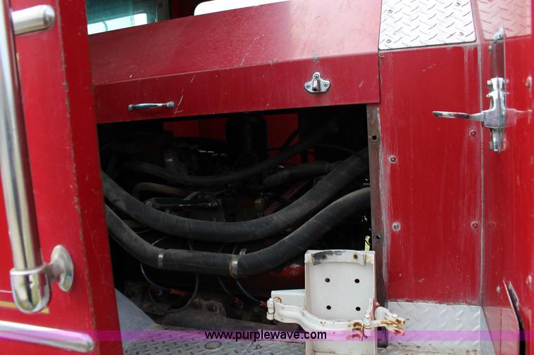 image for item K1196 1970 Howe fire truck