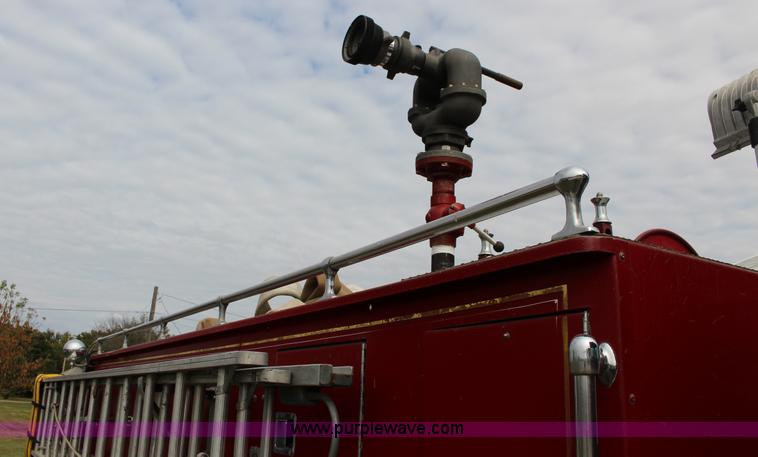 image for item K1196 1970 Howe fire truck