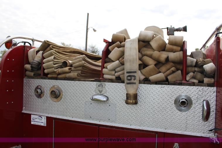 image for item K1196 1970 Howe fire truck