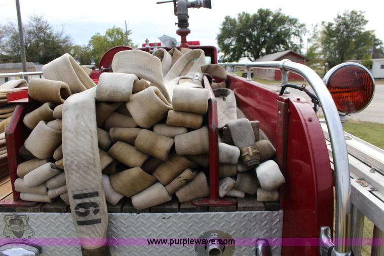 image for item K1196 1970 Howe fire truck