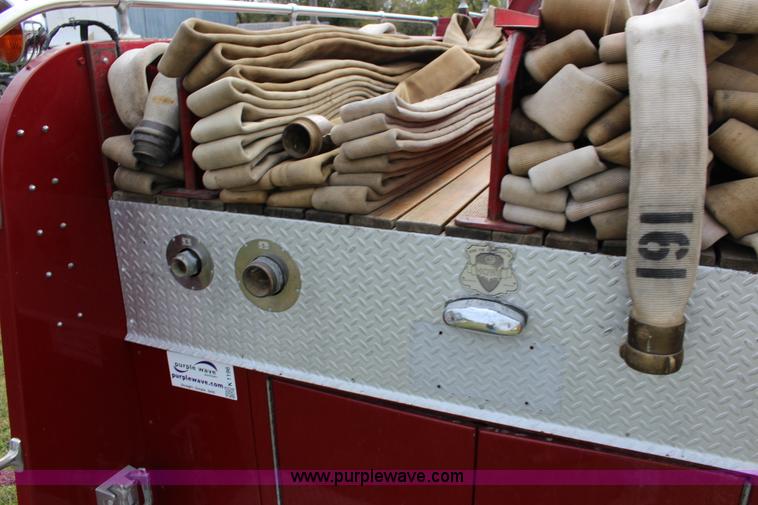 image for item K1196 1970 Howe fire truck