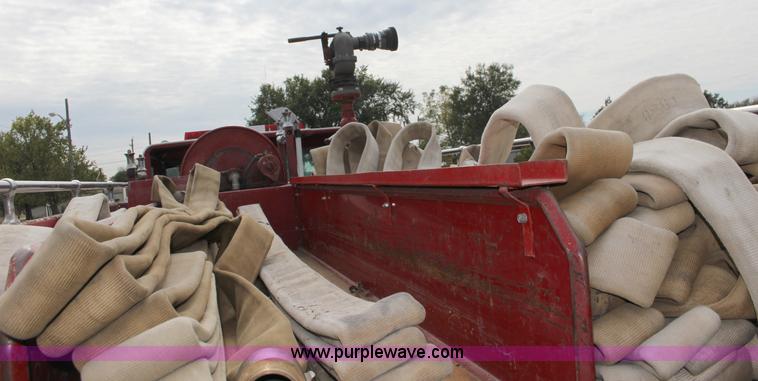 image for item K1196 1970 Howe fire truck