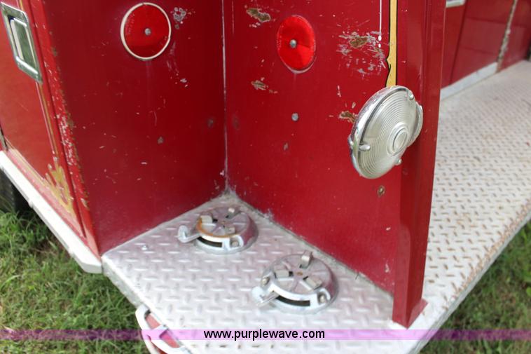 image for item K1196 1970 Howe fire truck