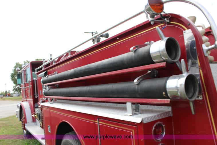 image for item K1196 1970 Howe fire truck