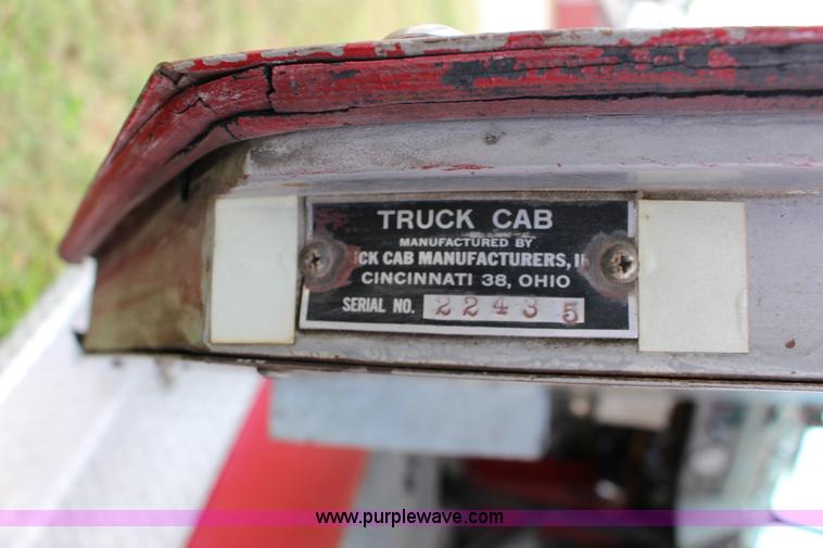 image for item K1196 1970 Howe fire truck