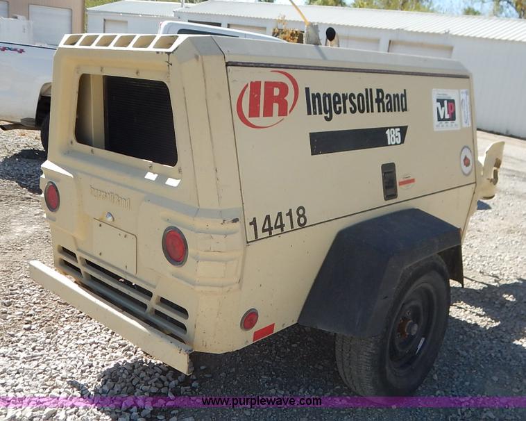 image for item K1742 Ingersoll Rand 185 air compressor