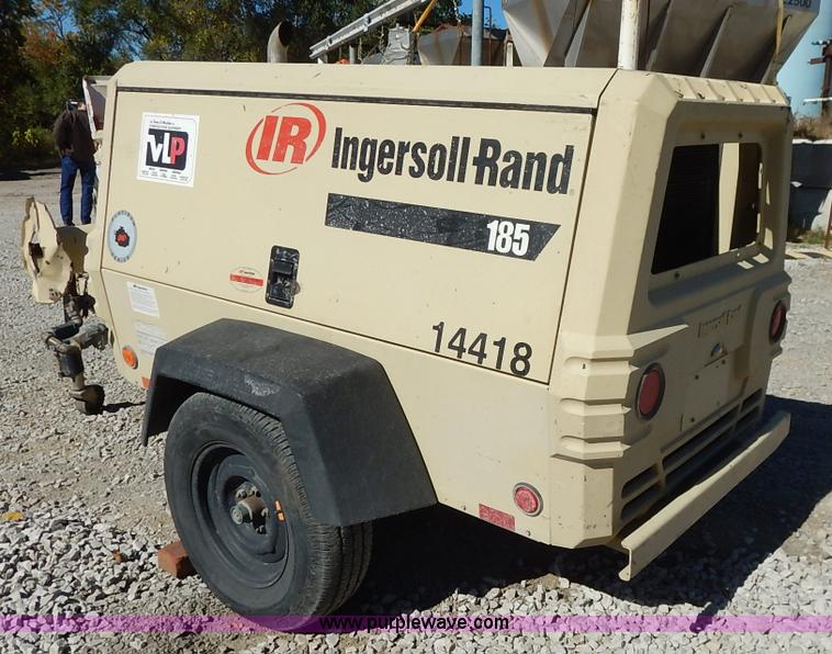 image for item K1742 Ingersoll Rand 185 air compressor