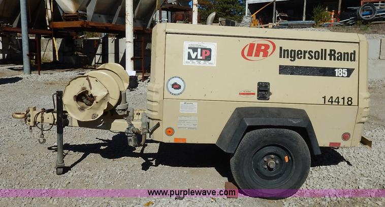 image for item K1742 Ingersoll Rand 185 air compressor